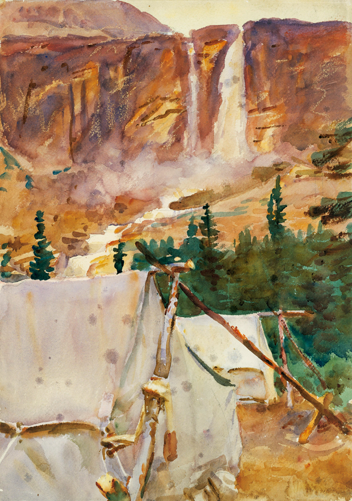  约翰·辛格·萨金特John Singer Sargent —— 水彩025